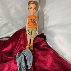 Bratz Boyz Cameron Funk Out Doll w Outfit, Shoes & Hat MGA